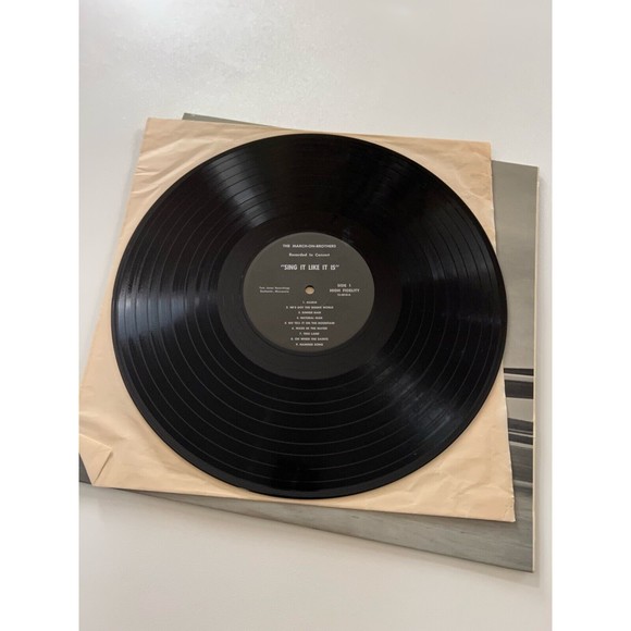 Sing It Like It Is! March On Brothers LP Tom Jones Recordings MONO VG+ - Picture 4 of 7